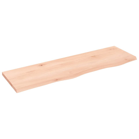 VidaXL Plan de lavabo 100x30x2 cm bois massif non traité