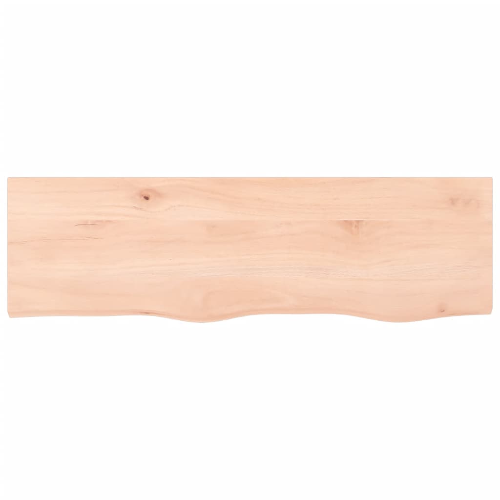 VidaXL Plan de lavabo 100x30x2 cm bois massif non traité