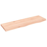 Plan de lavabo Vidaxx 100x30x (2-4) cm en bois massif non traité