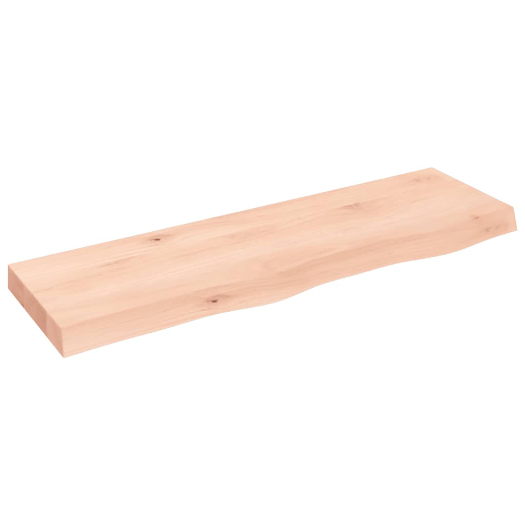 Plan de lavabo Vidaxx 100x30x (2-6) cm en bois massif non traité