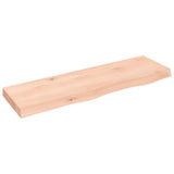 Plan de lavabo Vidaxx 100x30x (2-6) cm en bois massif non traité