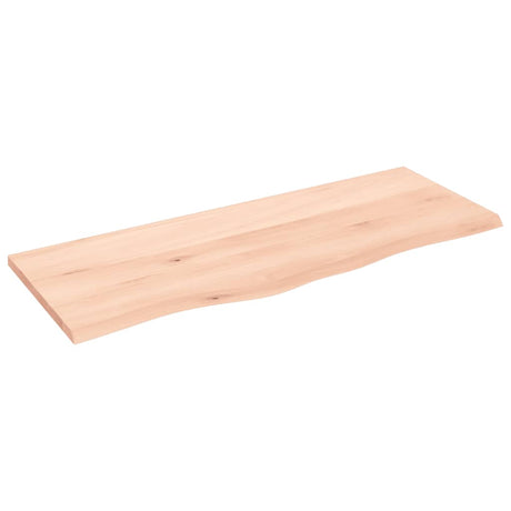 Plan de lavabo Vidaxx 100x40x2 cm bois massif non traité