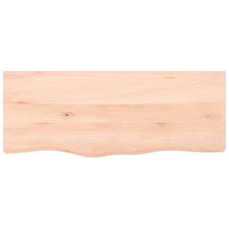 Plan de lavabo Vidaxx 100x40x2 cm bois massif non traité