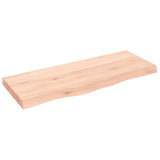 Plan de lavabo Vidaxx 100x40x (2-6) cm en bois massif non traité