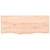 Plan de lavabo Vidaxx 100x40x (2-6) cm en bois massif non traité