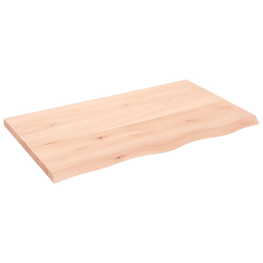 Plan de lavabo Vidaxx 100x60x (2-4) cm en bois massif non traité