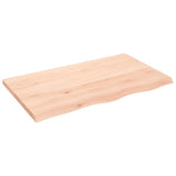 Plan de lavabo Vidaxx 100x60x (2-4) cm en bois massif non traité