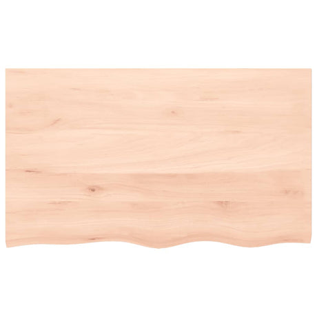 Plan de lavabo Vidaxx 100x60x (2-4) cm en bois massif non traité