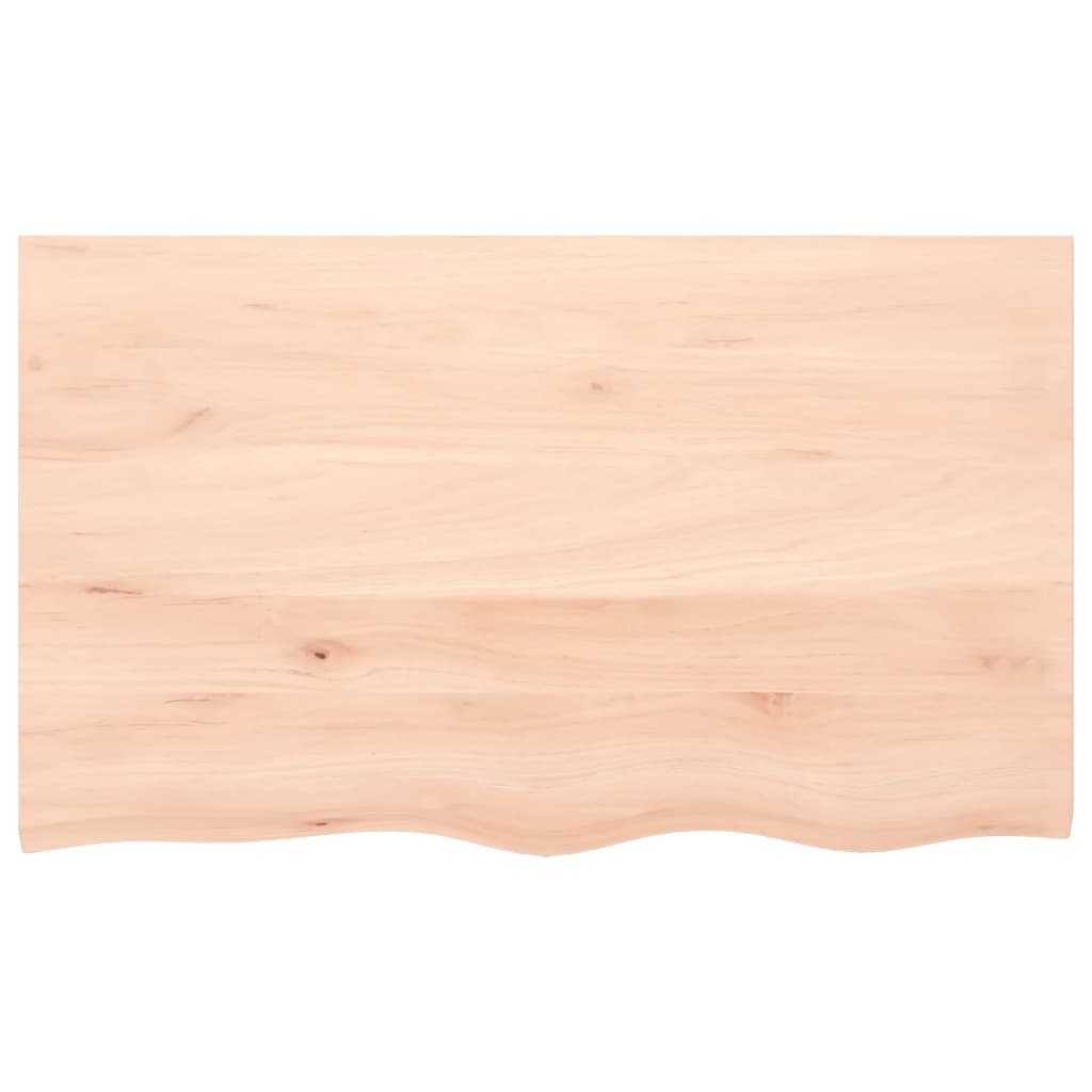 Plan de lavabo Vidaxx 100x60x (2-6) cm en bois massif non traité