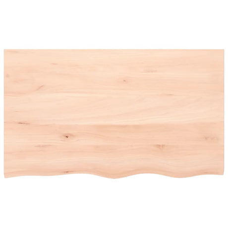 Plan de lavabo Vidaxx 100x60x (2-6) cm en bois massif non traité