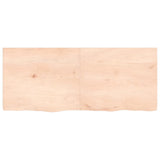 Plan de lavabo Vidaxx 120x50x (2-4) cm en bois massif non traité