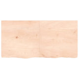 Plan de lavabo Vidaxx 120x60x (2-4) cm en bois massif non traité
