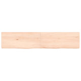 Vidaxl Washbasin Sheet 140x30x (2-4) CM Madera sólida no tratada