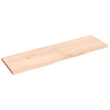 Plan de lavabo Vidaxx 140x40x (2-4) cm bois massif non traité