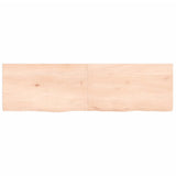 Plan de lavabo Vidaxx 140x40x (2-4) cm bois massif non traité