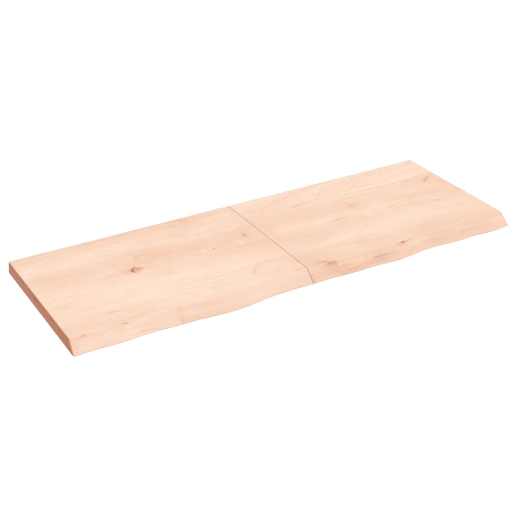 Plan de lavabo Vidaxx 140x50x (2-4) cm en bois massif non traité