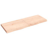 Plan de lavabo Vidaxx 140x50x (2-6) cm en bois massif non traité