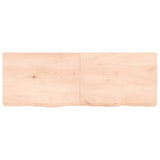 Plan de lavabo Vidaxx 140x50x (2-6) cm en bois massif non traité