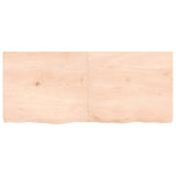 Plan de lavabo Vidaxx 140x60x (2-6) cm bois massif non traité