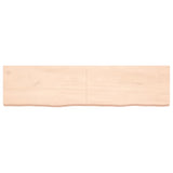 Vidaxl wastbasin Blat 160x40x (2-6) cm onbehandelten Holz