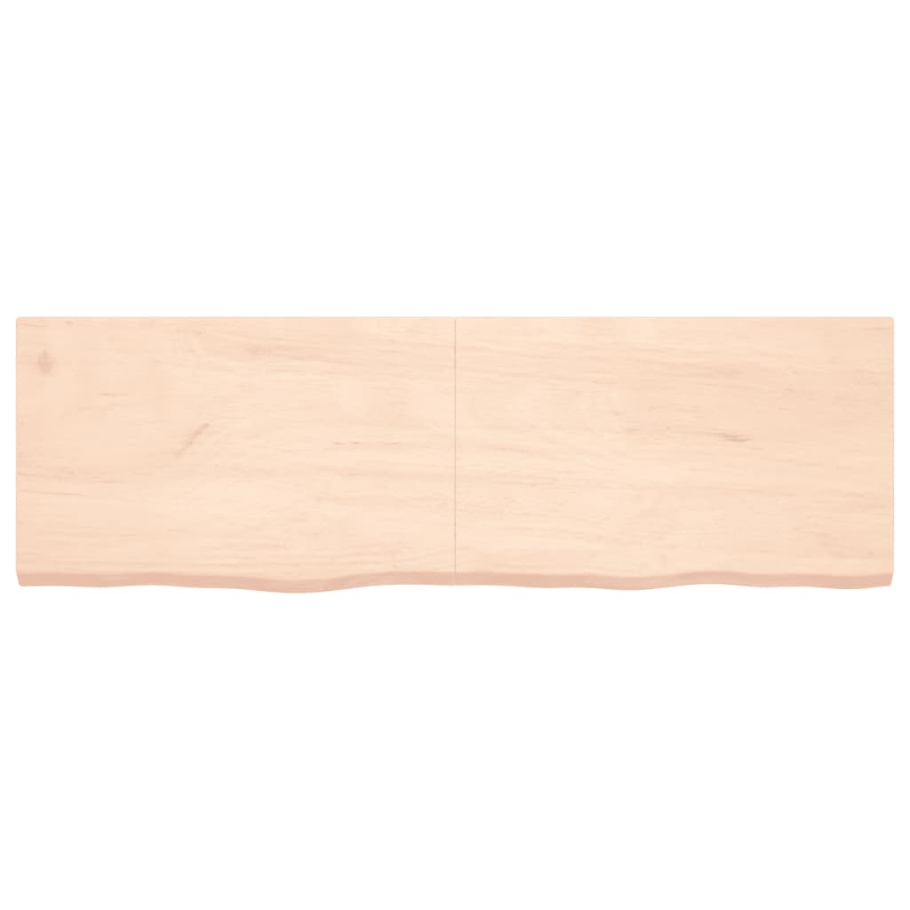 Plan de lavabo Vidaxx 160x50x (2-4) cm bois massif non traité