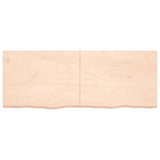 Vidaxl Washbasin Sheet 160x60x (2-4) CM Madera sólida no tratada