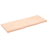 Vidaxl Washbasin Sheet 160x60x (2-6) CM Madera sólida no tratada