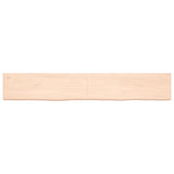 Plan de lavabo Vidaxx 180x30x (2-6) cm bois massif non traité