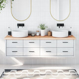 Plan de lavabo Vidaxx 180x30x (2-6) cm bois massif non traité