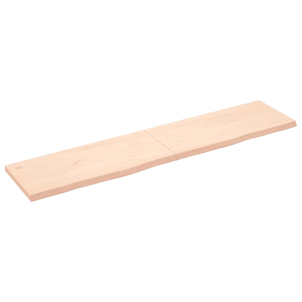 Vidaxl Washbasin Sheet 180x40x (2-4) CM Madera maciza no tratada