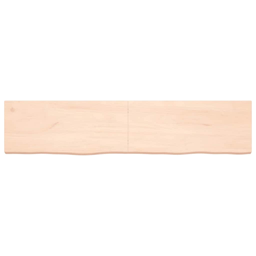 VIDAXL WASHBAIN-Blatt 180x40x (2-6) cm unbehandeltes festes Holz