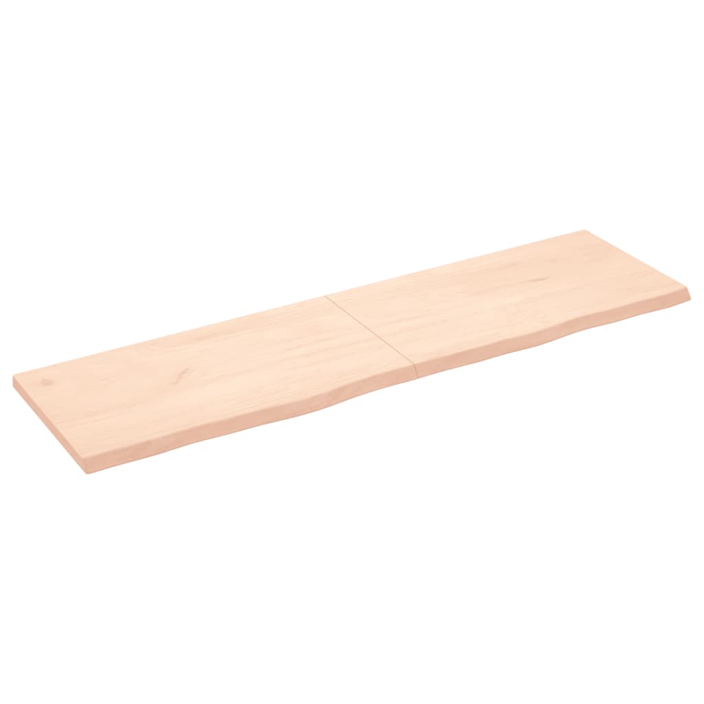 Plan de lavabo Vidaxx 180x50x (2-4) cm bois massif non traité
