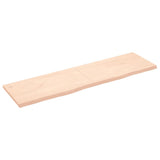 Plan de lavabo Vidaxx 180x50x (2-4) cm bois massif non traité