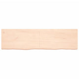 Plan de lavabo Vidaxx 180x50x (2-4) cm bois massif non traité