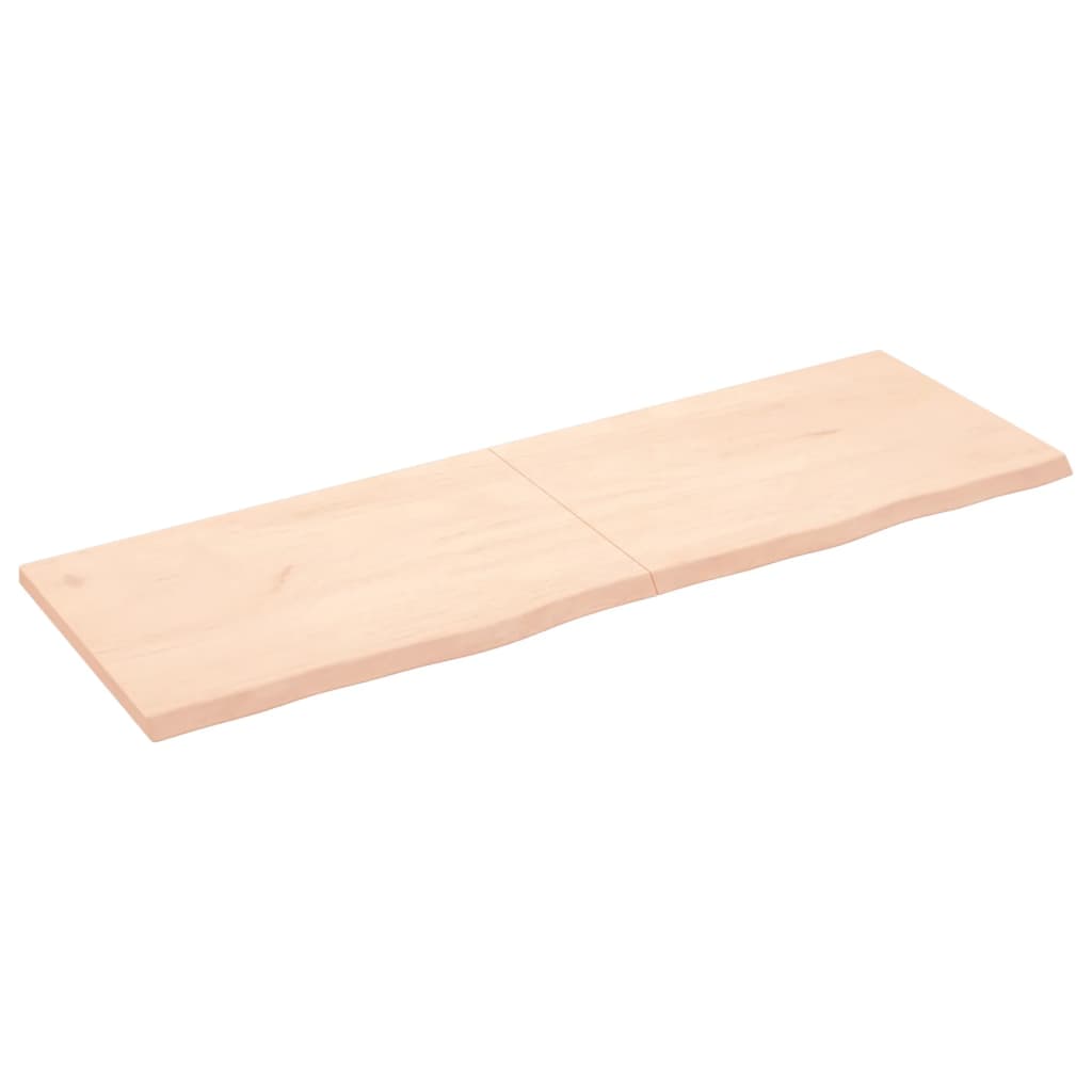 Plan de lavabo Vidaxx 180x60x (2-4) cm bois massif non traité