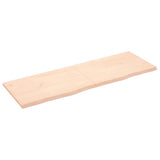 Plan de lavabo Vidaxx 180x60x (2-4) cm bois massif non traité