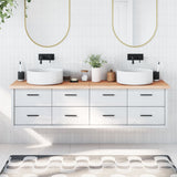 Plan de lavabo Vidaxx 180x60x (2-4) cm bois massif non traité