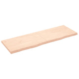 Plan de lavabo Vidaxx 180x60x (2-6) cm bois massif non traité