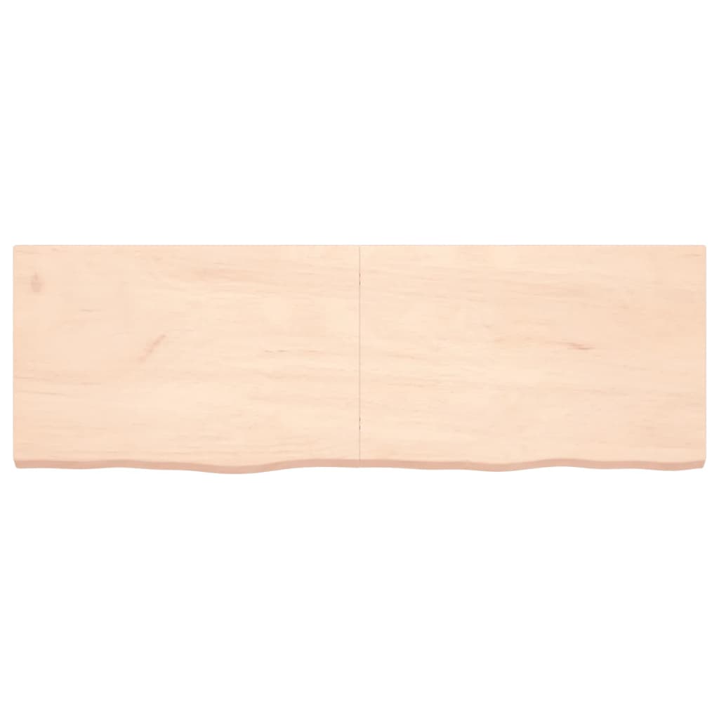 Plan de lavabo Vidaxx 180x60x (2-6) cm bois massif non traité