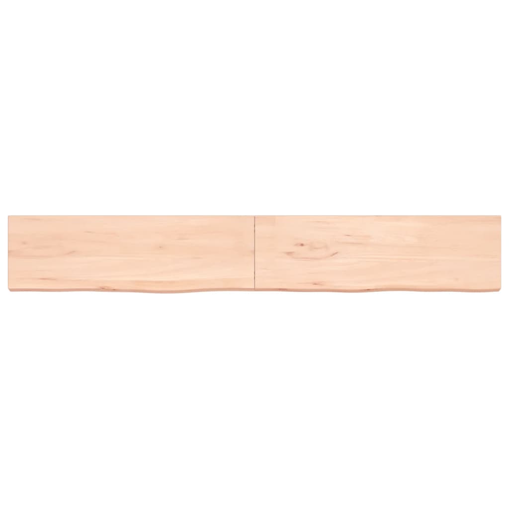 Vidaxl Washbasin Sheet 200x30x (2-4) cm non trattato in legno massiccio