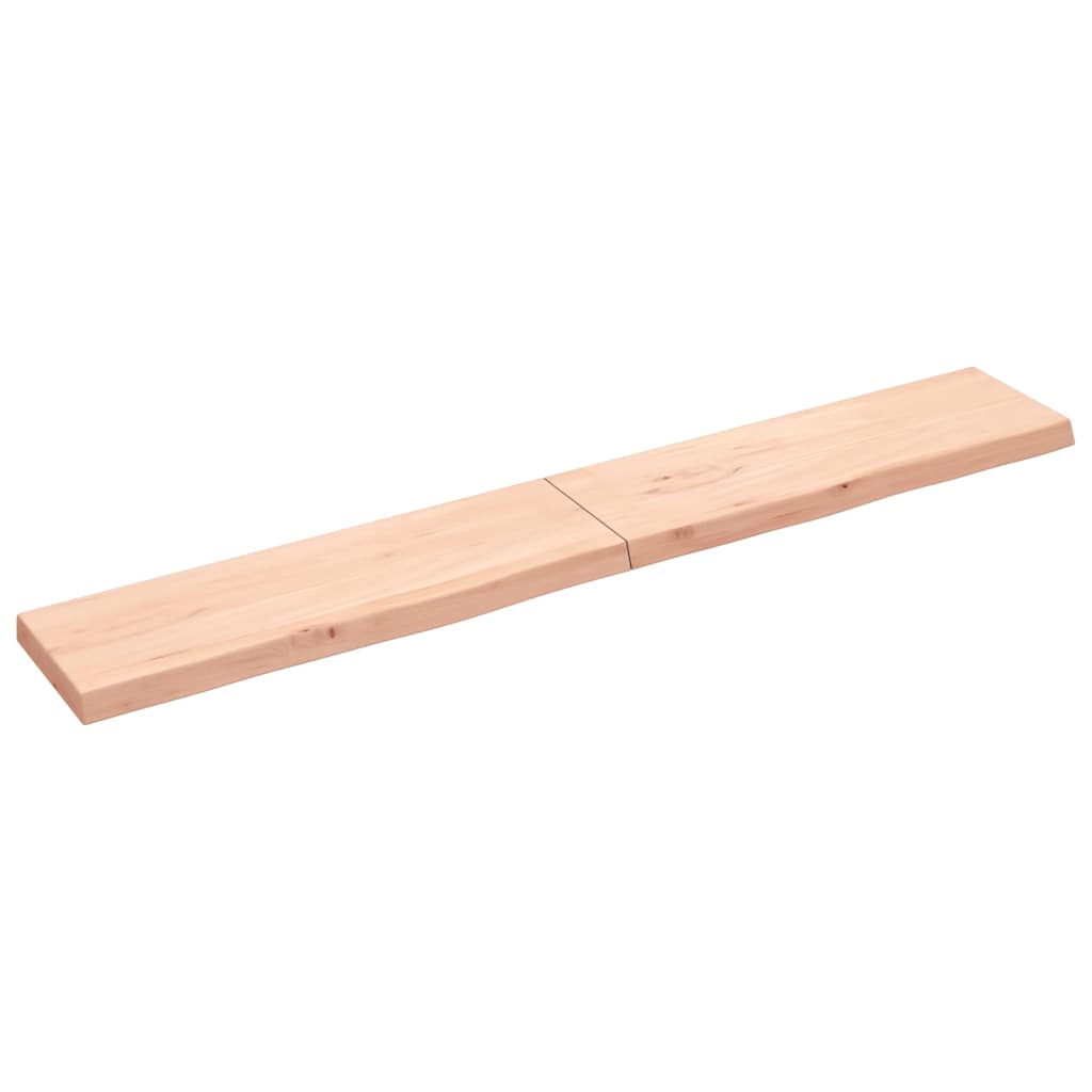 Vidaxl Washbasin Sheet 200x30x (2-6) CM Madera maciza no tratada