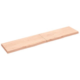 Vidaxl Washbasin Sheet 200x40x (2-6) CM Madera sólida no tratada