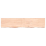 Vidaxl Washbasin Sheet 200x40x (2-6) CM Madera sólida no tratada