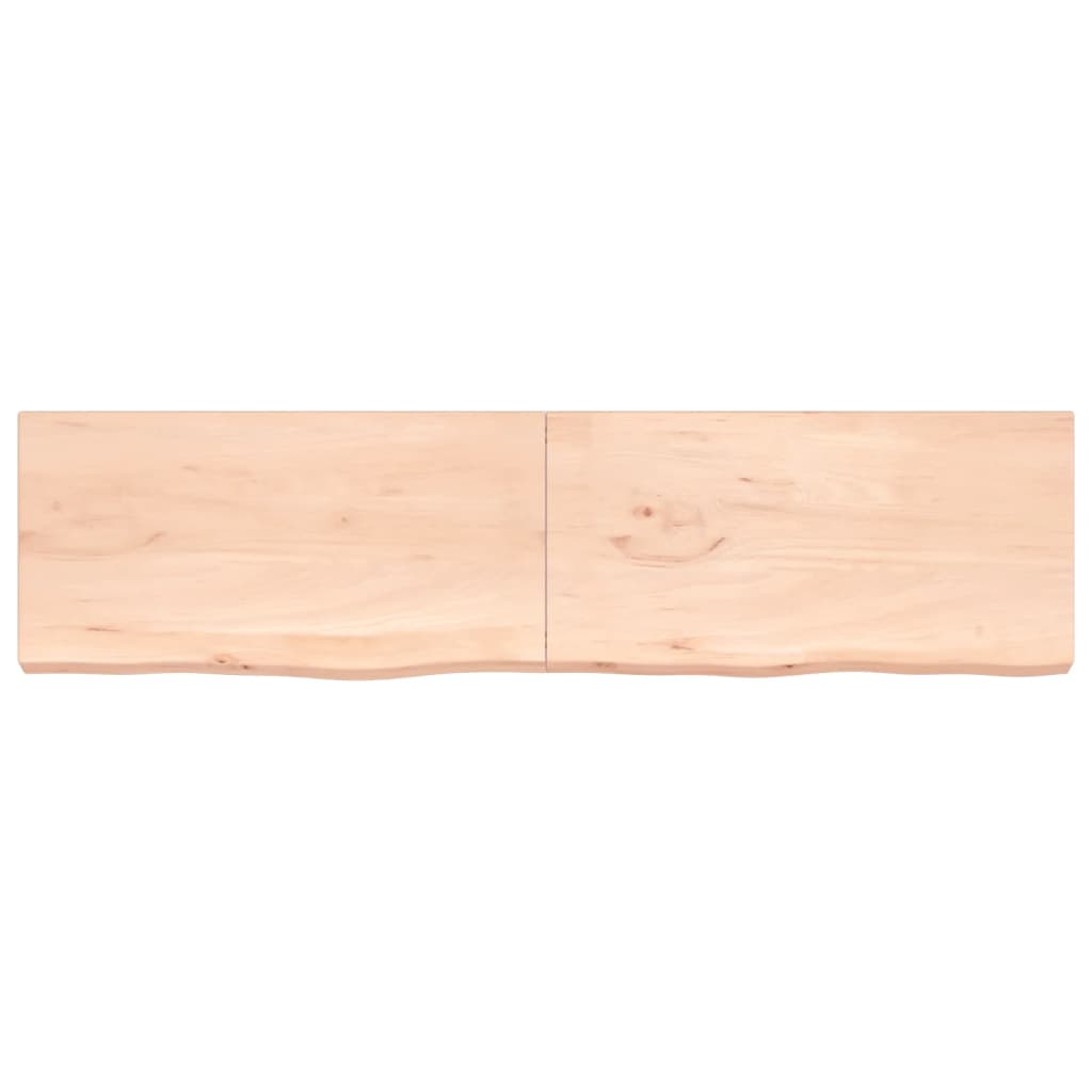 Plan de lavabo Vidaxx 200x50x (2-6) cm en bois massif non traité