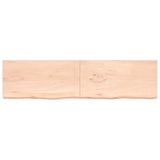 Plan de lavabo Vidaxx 200x50x (2-6) cm en bois massif non traité
