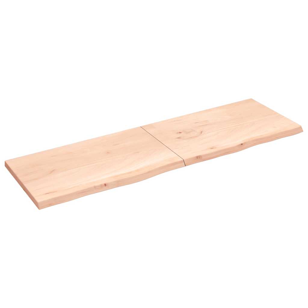 Plan de lavabo Vidaxx 200x60x (2-4) cm bois massif non traité
