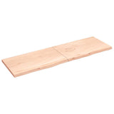 Vidaxl Washbasin Sheet 200x60x (2-4) CM Madera sólida no tratada