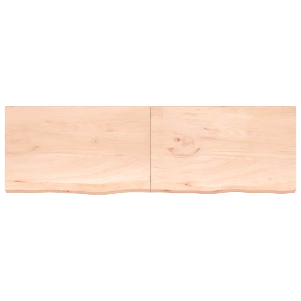 Vidaxl Washbasin Sheet 200x60x (2-4) CM Madera sólida no tratada