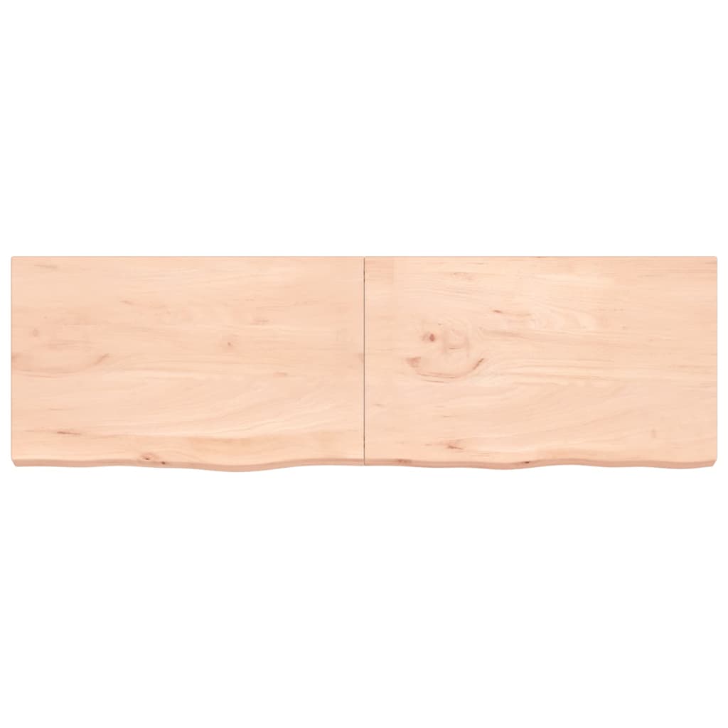 Plan de lavabo Vidaxx 200x60x (2-6) cm bois massif non traité