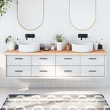 Plan de lavabo Vidaxx 200x60x (2-6) cm bois massif non traité